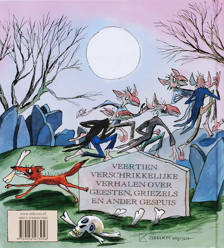 Achterkant van Geesten, griezels en ander gespuis