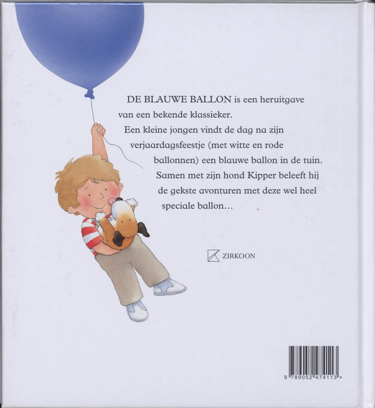 Achterkant van De Blauwe Ballon