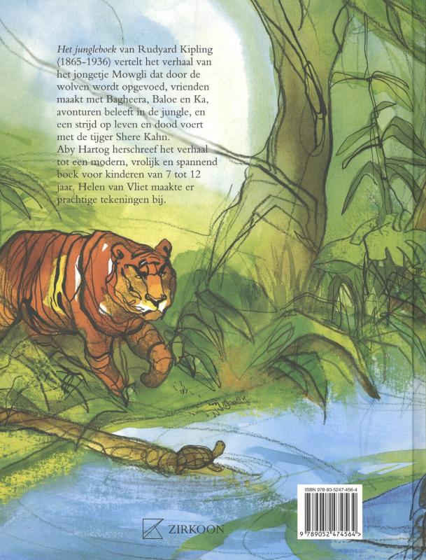Achterkant van Jungleboek