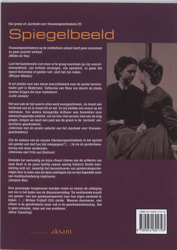 Achterkant van Spiegelbeeld