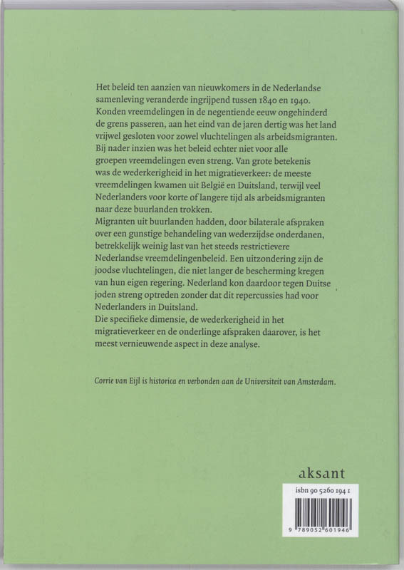 Achterkant van Al te goed is buurmans gek