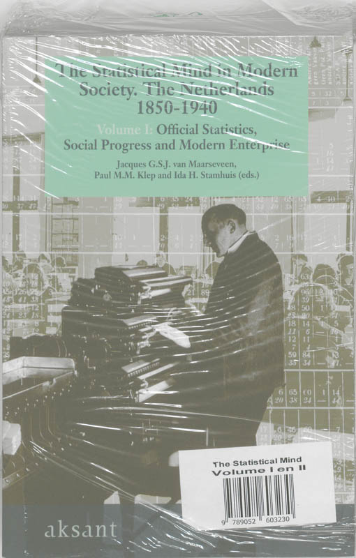 Achterkant van The statistical mind in modern society
