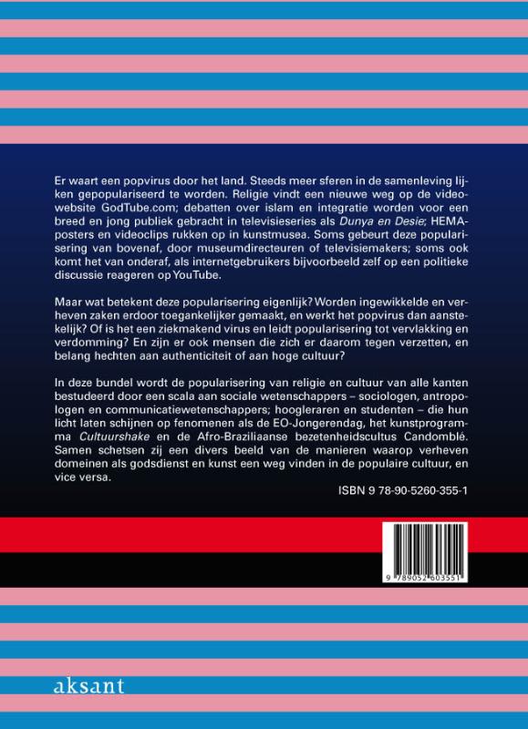 Achterkant van Popvirus