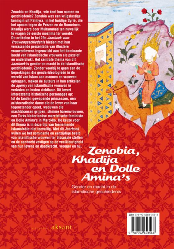 Achterkant van Zenobia, Khadîja en Dolle Amina's