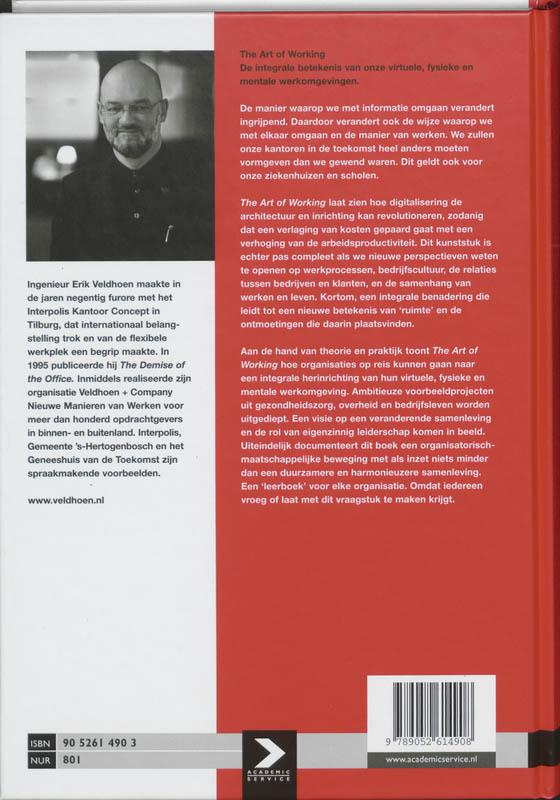 Achterkant van The Art of Working