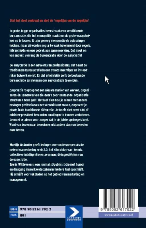 Achterkant van Easycratie