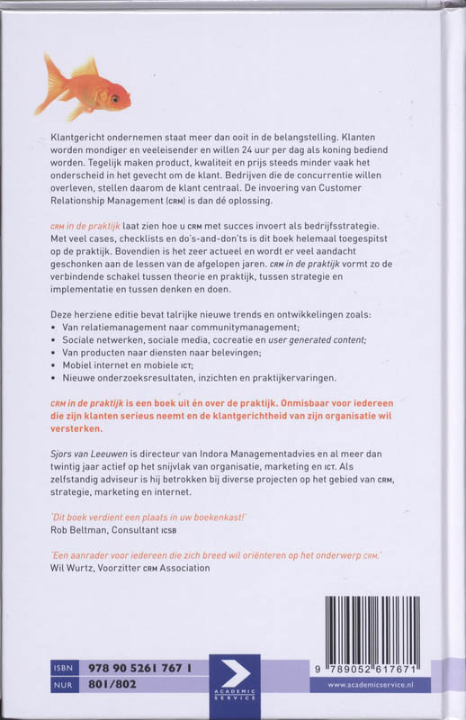 Achterkant van CRM in de praktijk