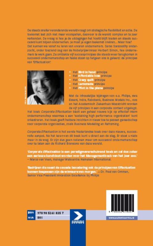 Achterkant van Corporate Effectuation