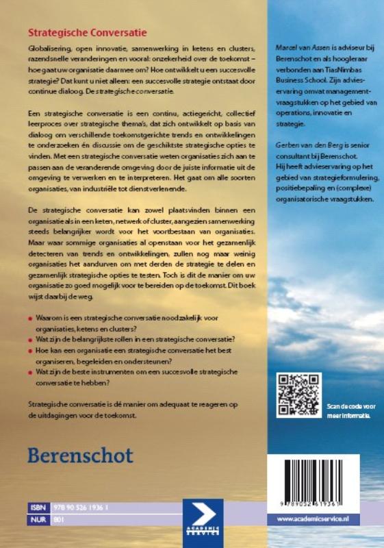 Achterkant van Strategische conversatie