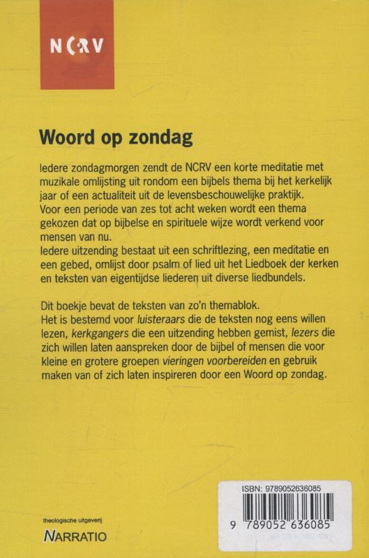 Achterkant van Als een nieuw begin van leven