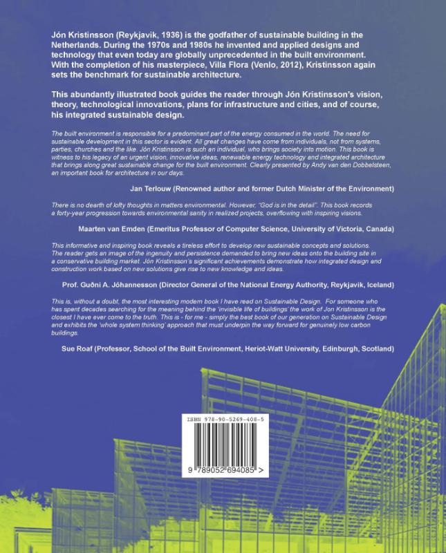 Achterkant van Integrated sustainable design