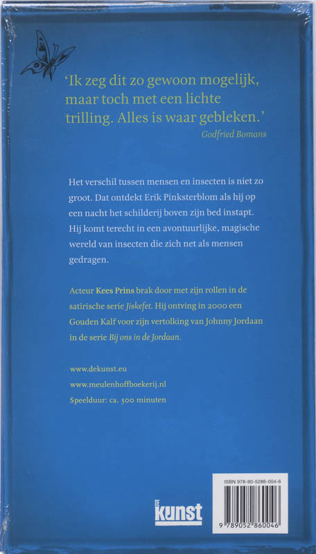 Achterkant van Erik of het klein insectenboek