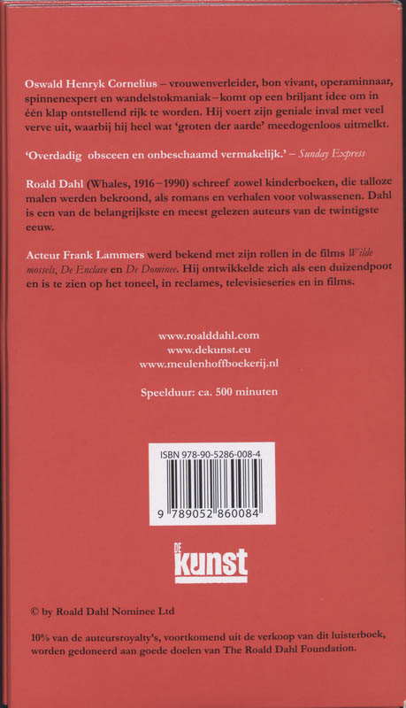 Achterkant van Oom Oswald
