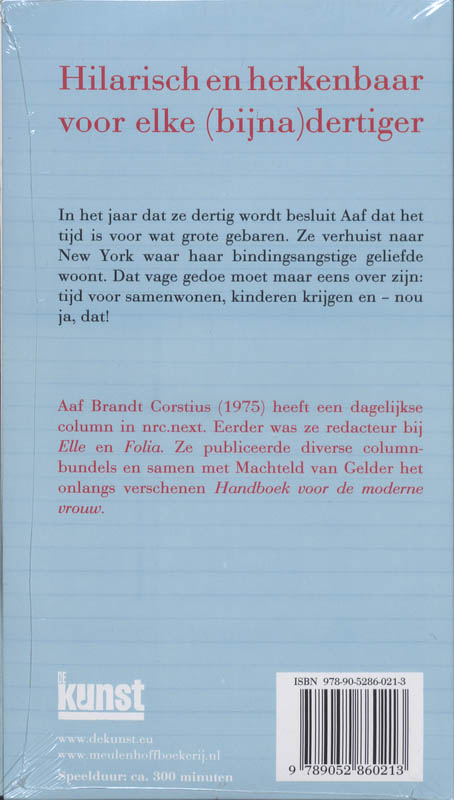 Achterkant van Het jaar dat ik 30 werd