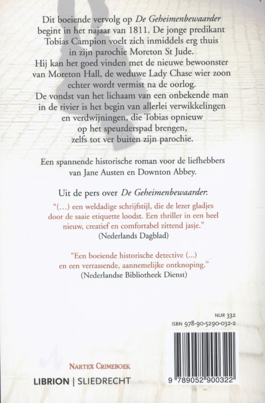 Achterkant van De schaduw van het verleden