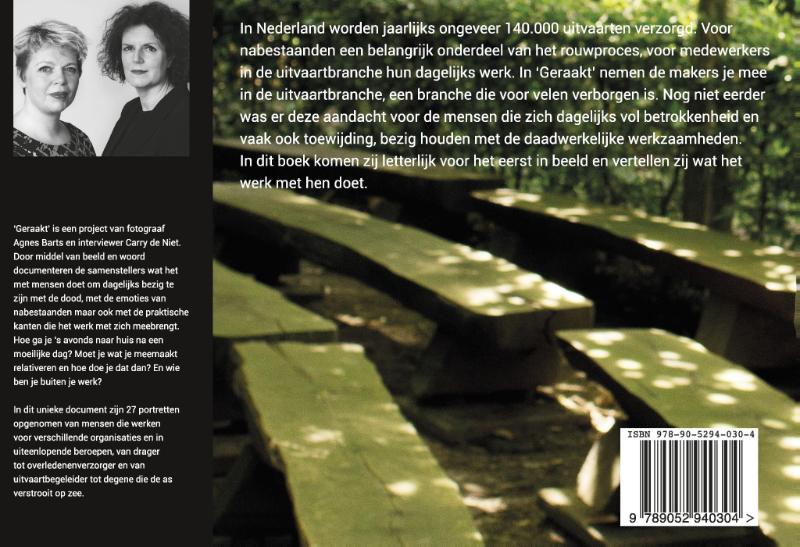Achterkant van Geraakt