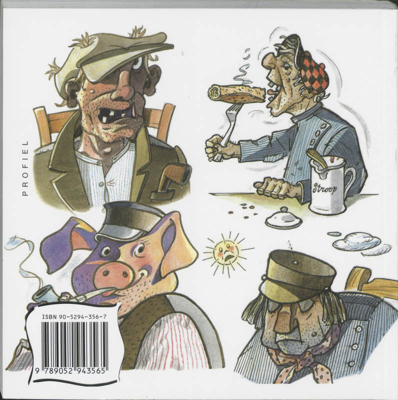Achterkant van Schimpnamen van Noord-Brabant