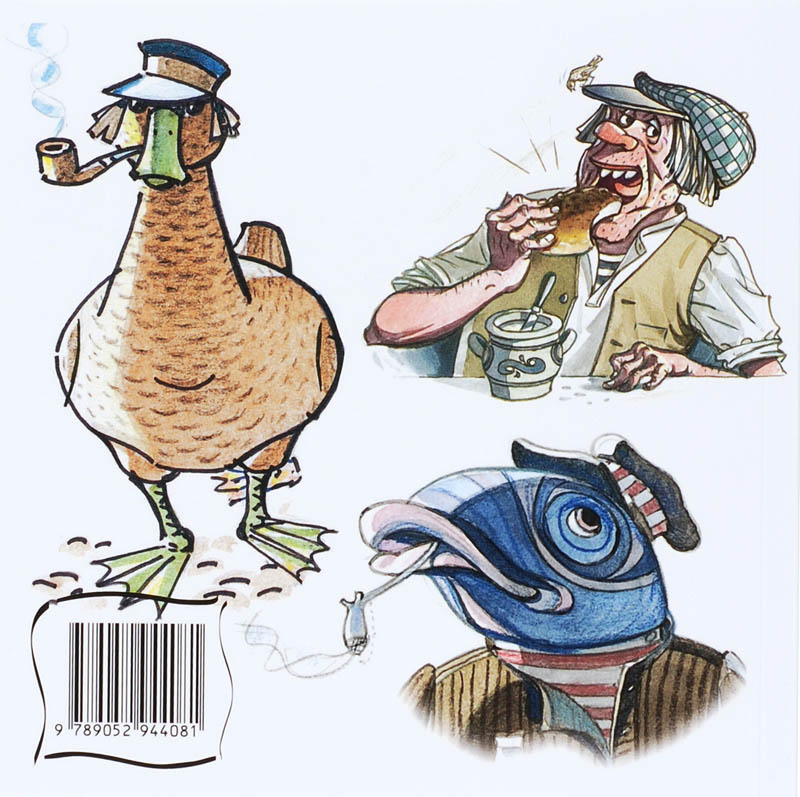 Achterkant van Schimpnamen van Gelderland