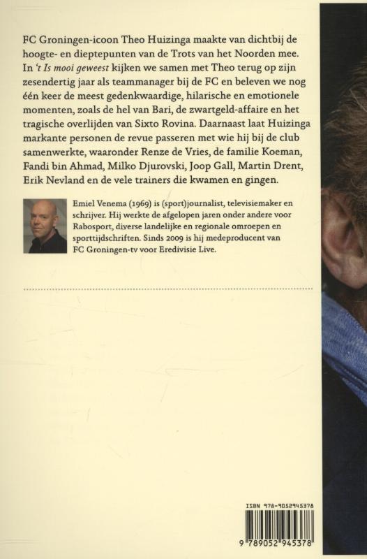 Achterkant van 'T is mooi geweest