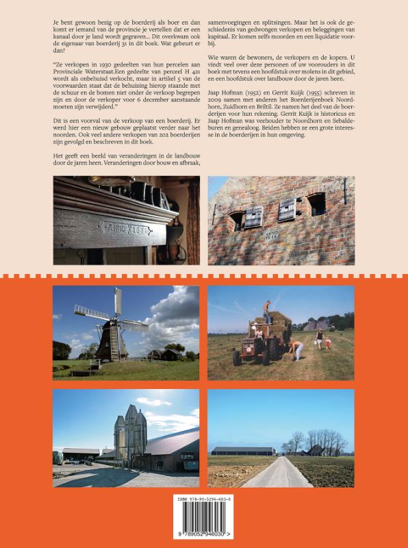 Achterkant van Boerderijenboek Aduard