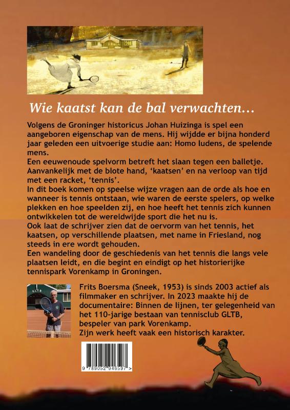 Achterkant van Van Handpalm tot Racket