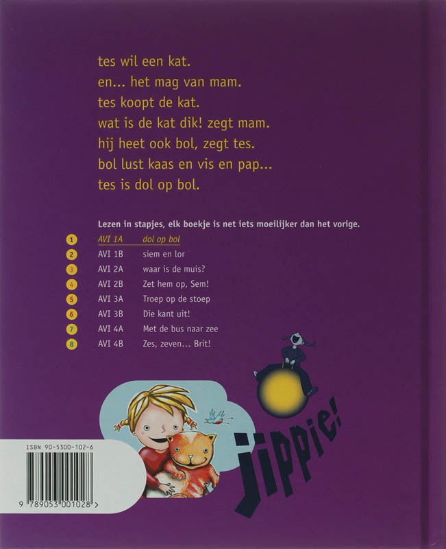 Achterkant van Dol op bol