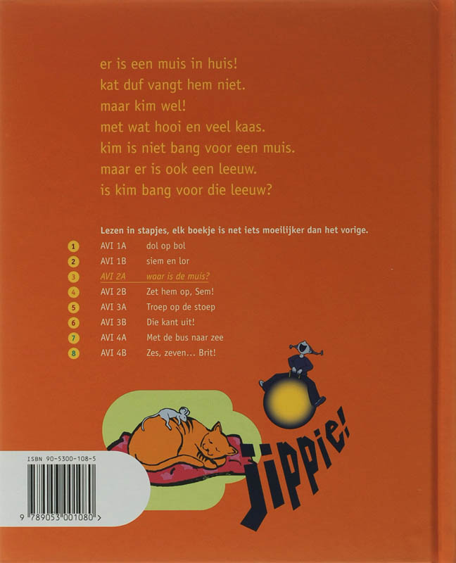 Achterkant van Leesboek