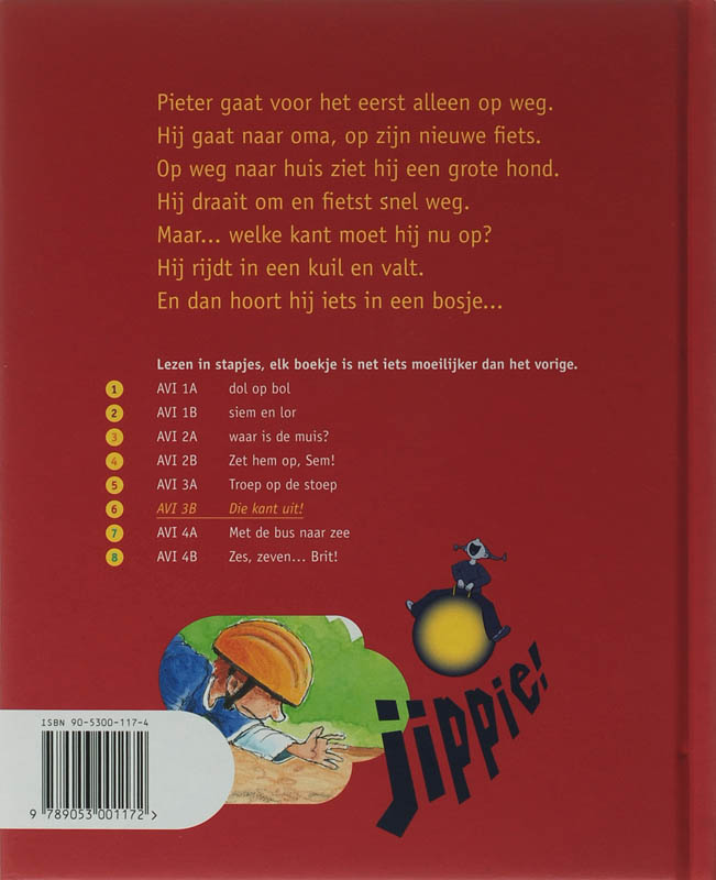 Achterkant van Leesboek