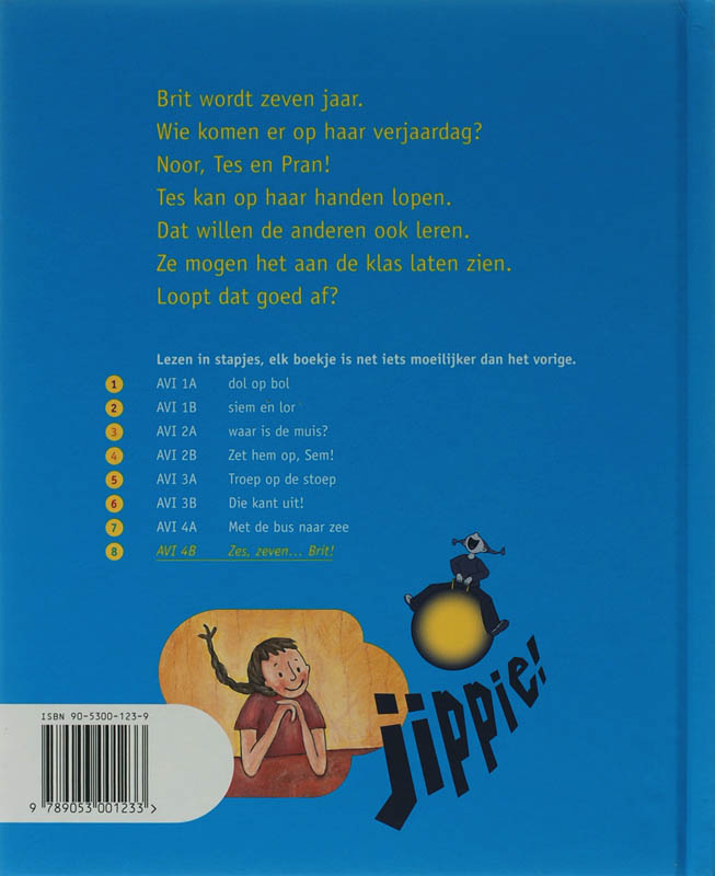 Achterkant van Leesboek