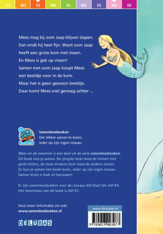 Achterkant van Mees en de meermin