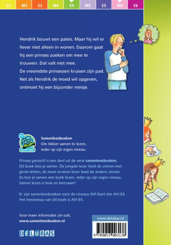 Achterkant van Prinses gezocht