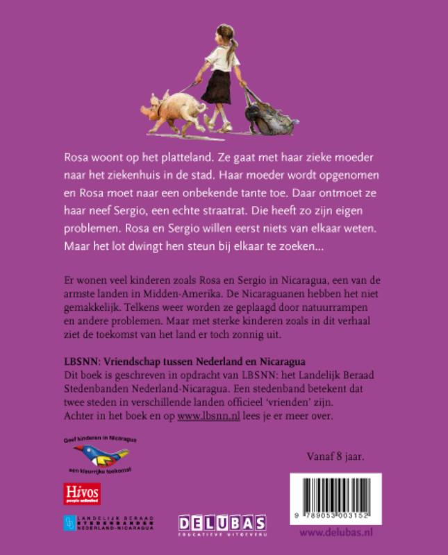 Achterkant van Het lot van een geluksvogel