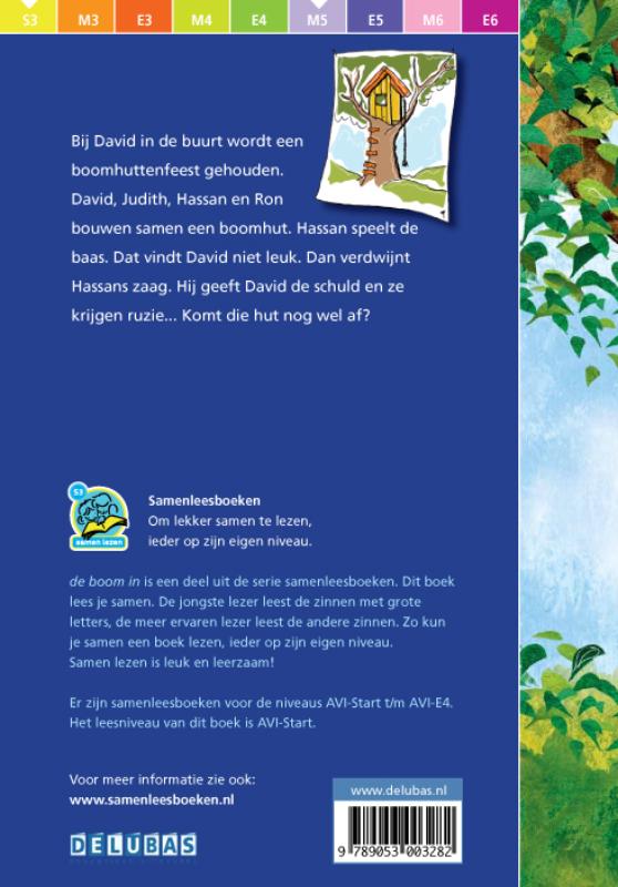 Achterkant van de boom in