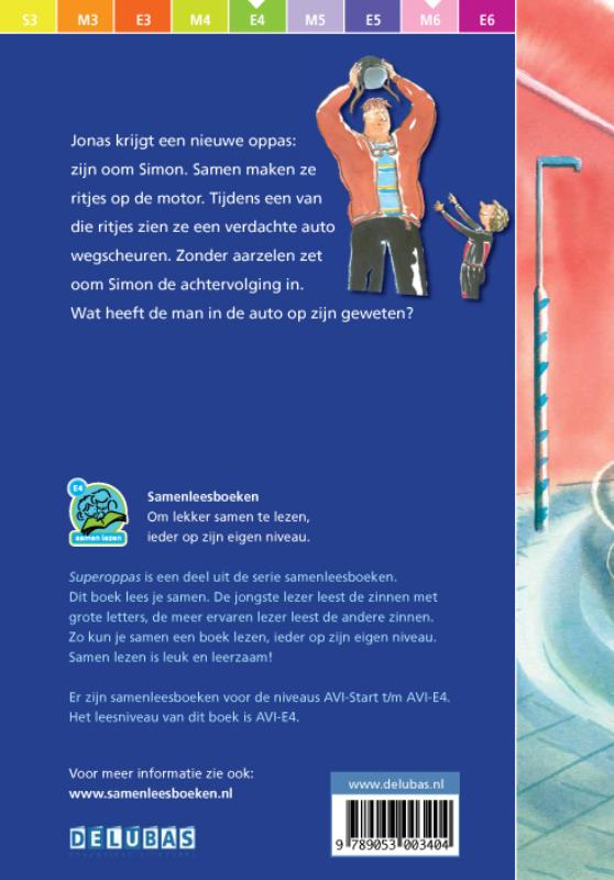 Achterkant van Superoppas