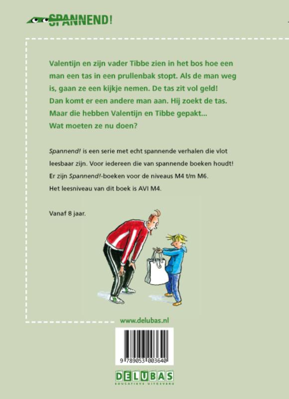 Achterkant van Een tas vol geld