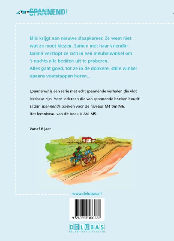 Achterkant van De grote beddentest