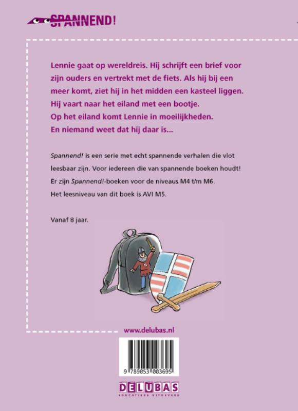 Achterkant van Ridder Lennie is zoek