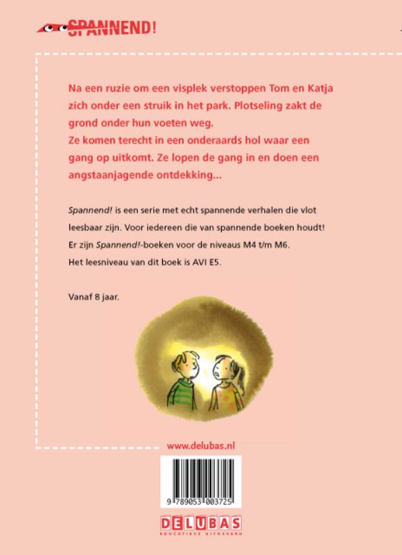 Achterkant van Ondergronds gevangen