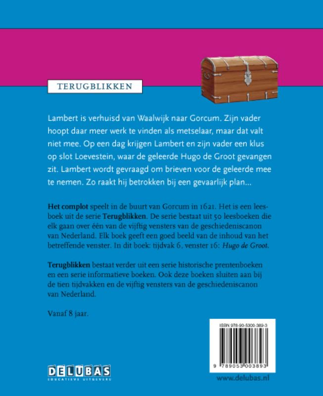 Achterkant van Hugo de Groot