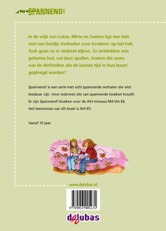 Achterkant van Verboden voor kinderen