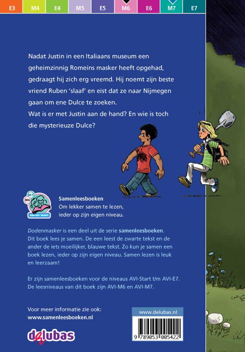 Achterkant van Dodenmasker
