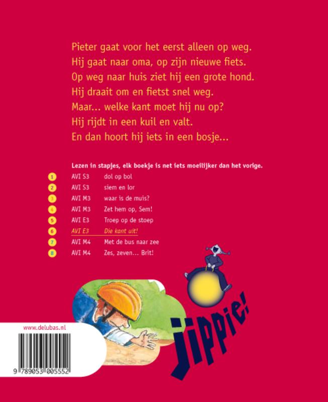 Achterkant van Die kant uit!