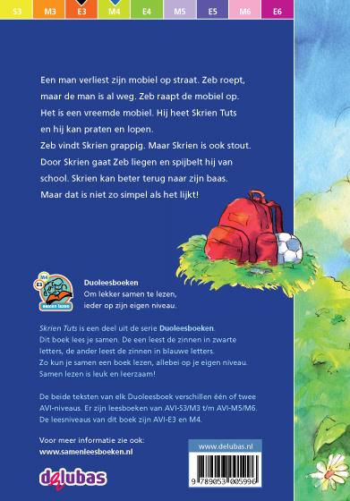 Achterkant van Skrien tuts
