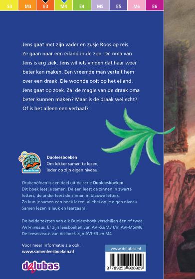 Achterkant van Drakenbloed