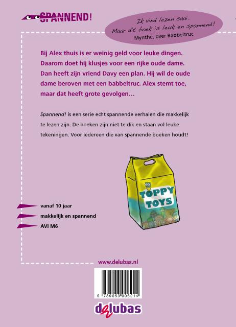 Achterkant van Babbeltruc