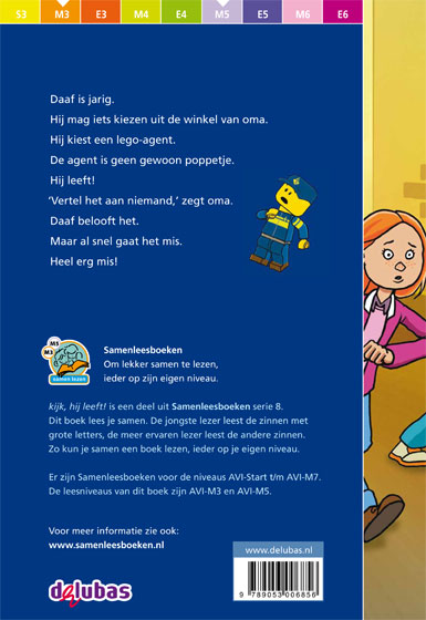 Achterkant van Kijk, hij leeft!