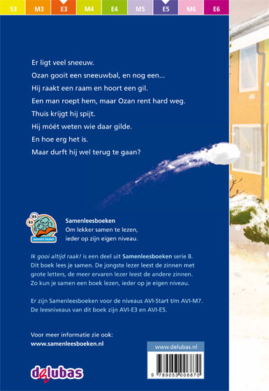 Achterkant van Ik gooi altijd raak!