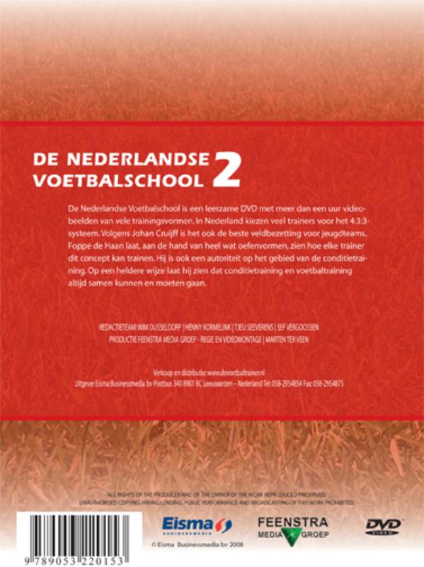 Achterkant van 2 Speelwijze conditietraining