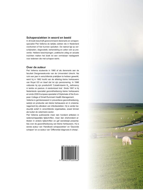 Achterkant van Schapenziekten in woord en beeld
