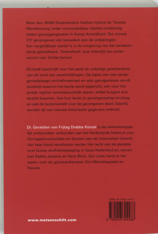 Achterkant van Kamp Amersfoort